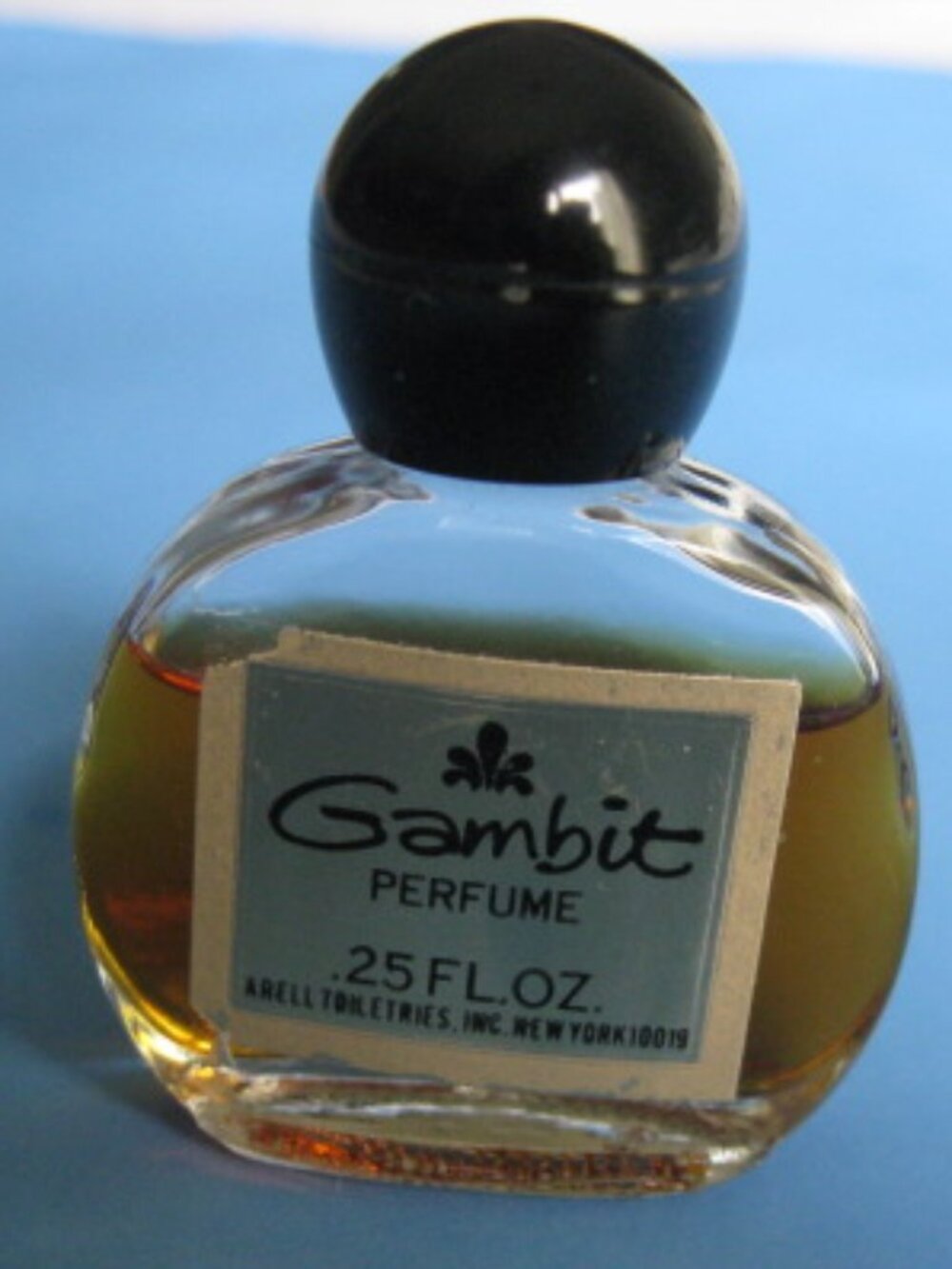 Gambit Perfume .25 Fl Oz Vintage